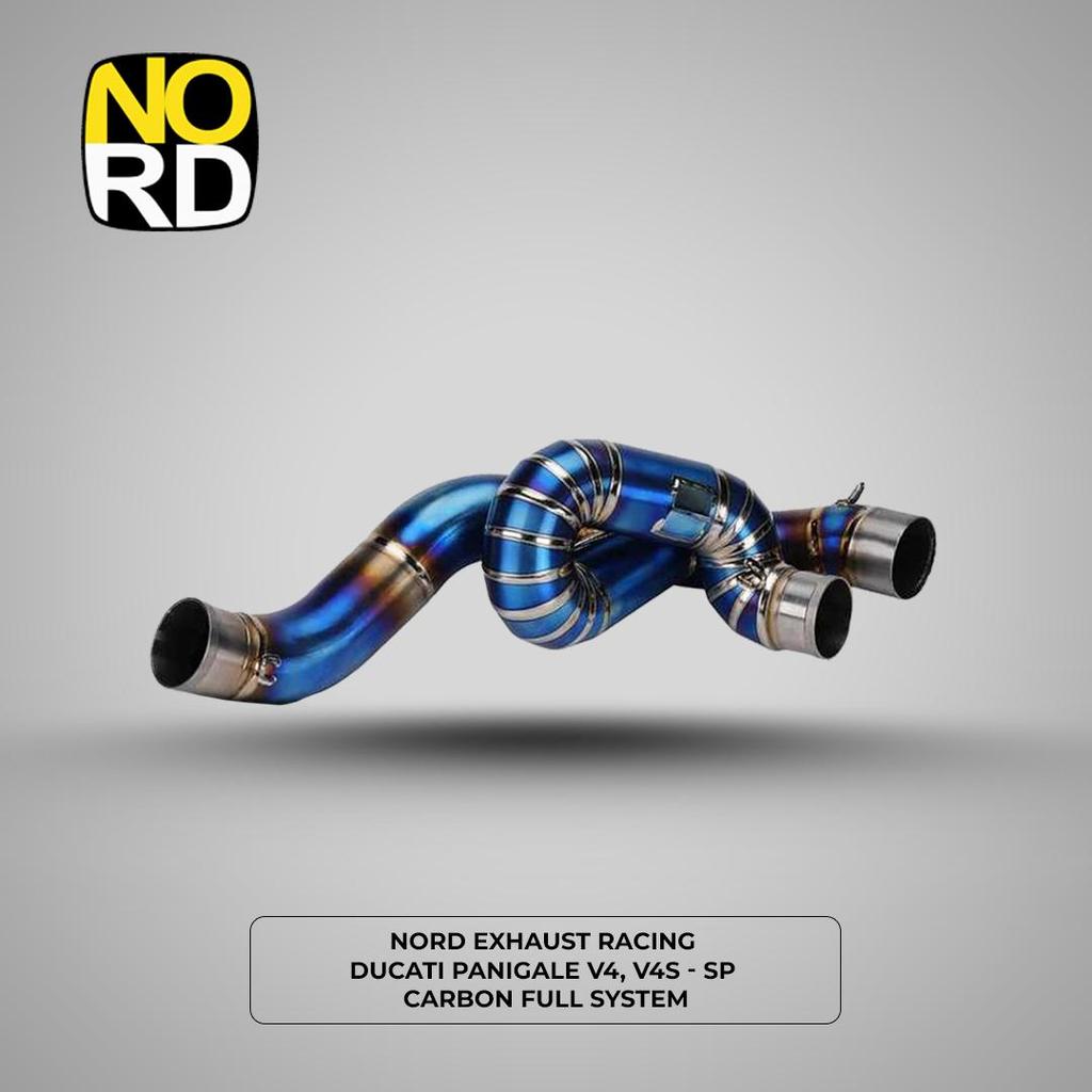 NORD EXHAUST RACING DUCATI PANIGALE V4 / V4S KNALPOT CARBON FULL SYSTEM
