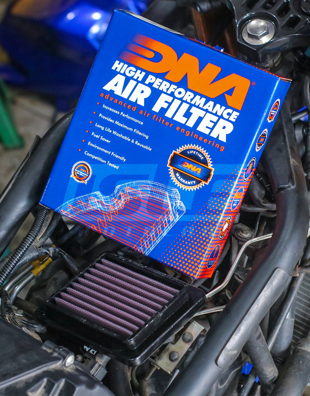 Yamaha R25 Beres Upgrade Performa dan Tampilan dengan Part Premium di Isle Motoland