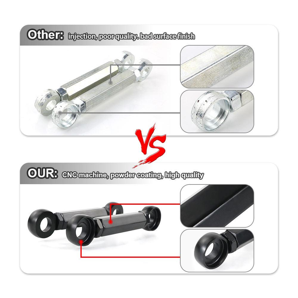 URRA Lowering kit Yamaha FZ1 01-05, BT1100 01-07 Pemendek shock sok