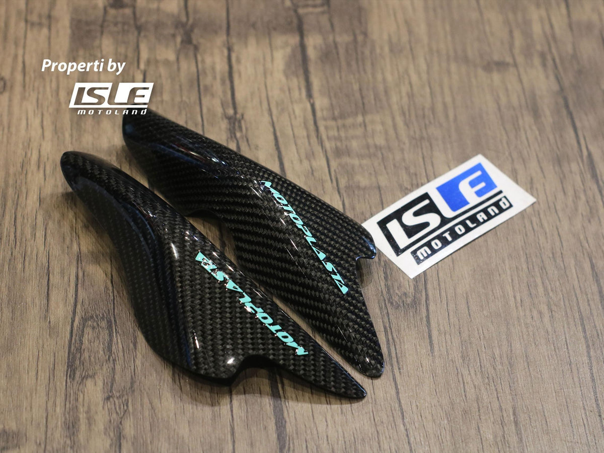 MOTOPLASTA Tail Slider Pelindung Body Belakang Carbon Kawasaki ZX25R, ZX25RR, ZX4RR Karbon