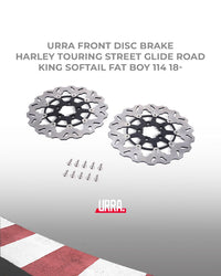 Cakram Depan Front Disc Brake Cakram Harley Touring, Street Glide, Road King, Softail, Fat Boy 114 18-Up URRA