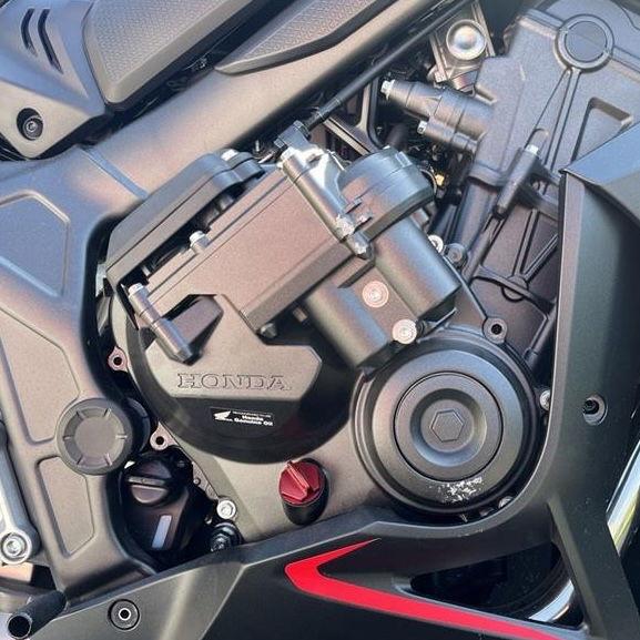 MOTOPLASTA Engine Cover Protector Honda CB650R 24- E-Clutch Pelindung Mesin