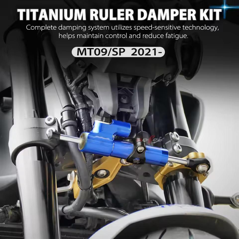 MINNAMOTO Bracket Steering Damper Yamaha MT09 21-23 / 25-Up