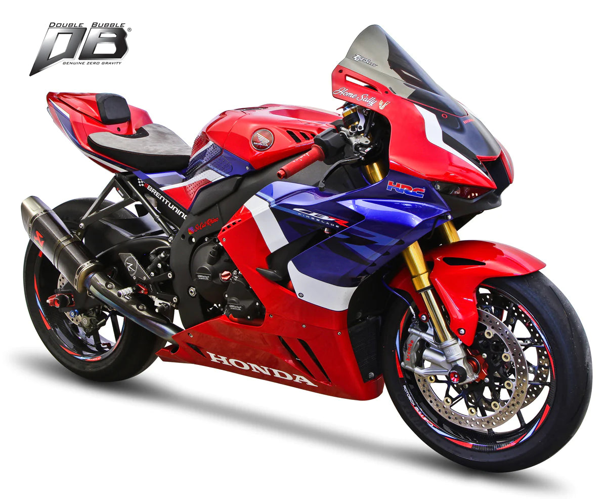 ZEROGRAVITY Windscreen Honda CBR1000RR-R '21 Double Bubble Light Smoke