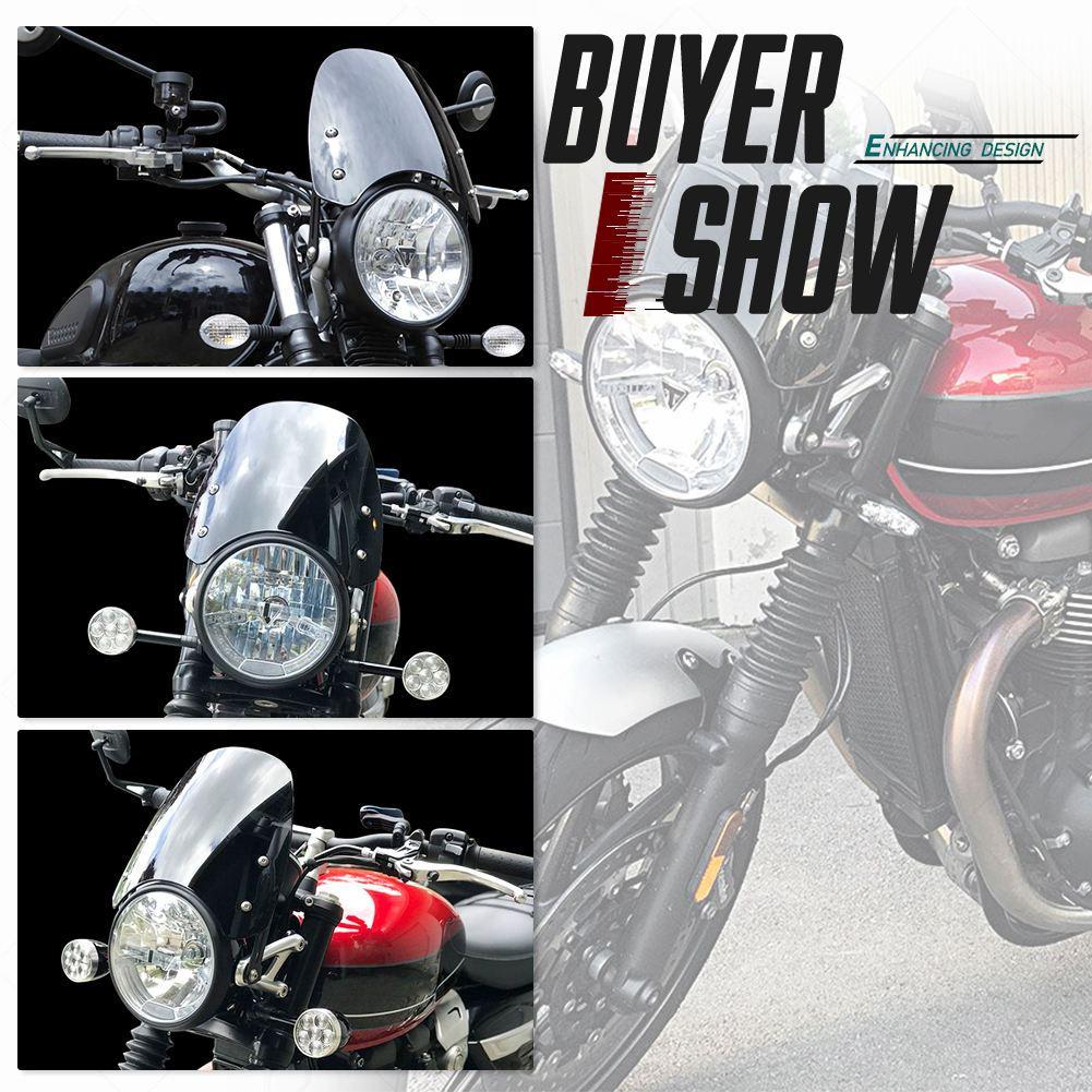 MOTOPLASTA Windscreen Triumph Bonneville Scrambler 1200 XE, XC, BE