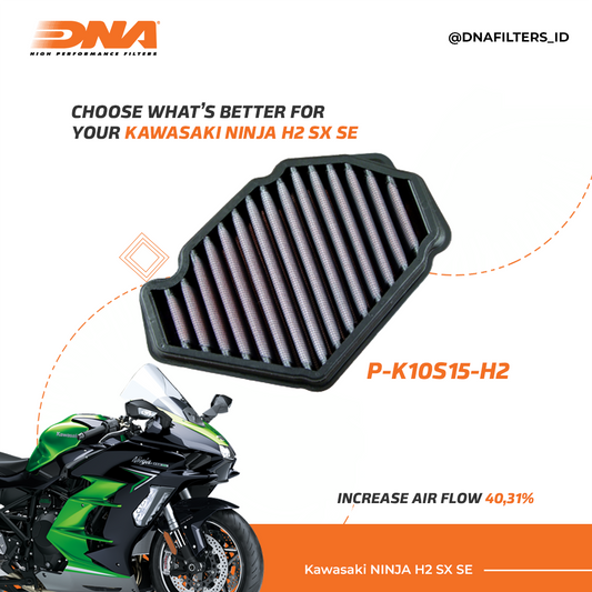 DNA FILTER Kawasaki Ninja H2 SX SE 18-23