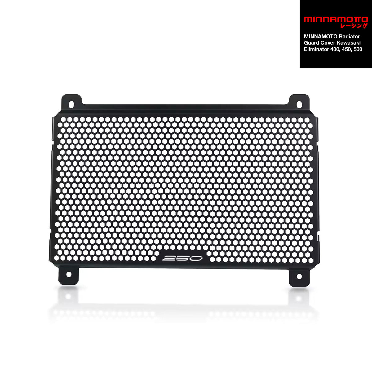 MINNAMOTO Radiator Cover Guard Kawasaki Eliminator SE 450, 500 Pelindung Radiator