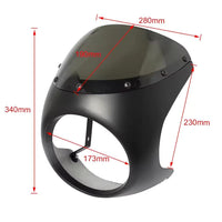 MOTOPLASTA Fairing Kit Cafe Racer Universal 7 Inch