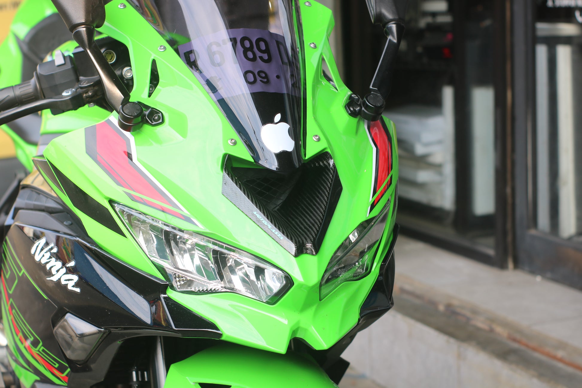 MOTOPLASTA Air Ram Kawasaki ZX25R, ZX25RR, ZX4RR Carbon Model ZX6