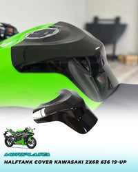 MOTOPLASTA Halftank Cover Kawasaki ZX6R 636 19-Up Pelindung Tangki Premium