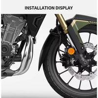 MOTOPLASTA Fender Extender Honda CB500X 22-Up Sambungan Spakbor Depan