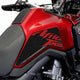 PROF.COMFORTO Side Tankpad Honda CRF1000 Rally Africa Twin 16-22 - 3D