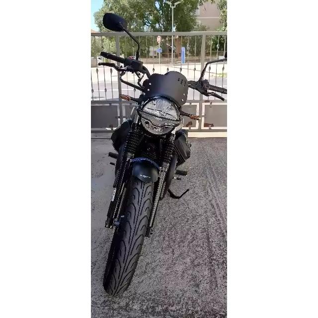 MOTOPLASTA Windscreen Naked Universal Low Side Holes Visor Windshield