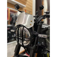 MOTOPLASTA Windscreen Naked Universal High Center / High Side Holes Visor Windshield