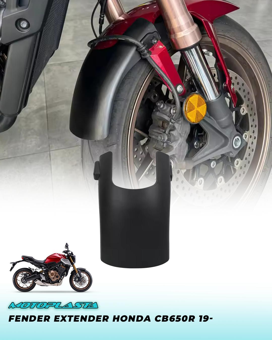 MOTOPLASTA Fender Extender Honda CB650R 19- Sambungan Spakbor Depan