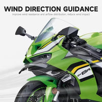 MOTOPLASTA Winglet Front Kawasaki ZX6R 24-Up