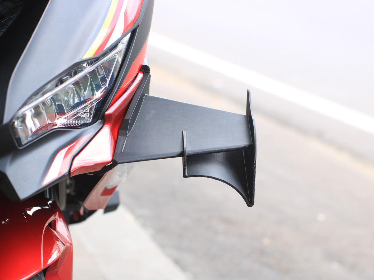 MOTOPLASTA Side Winglet Spoiler Model Aprilia Carbon Kawasaki ZX25R, ZX25RR, ZX4RR