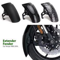 MOTOPLASTA Fender Extender Kawasaki Versys 1000 19-Up Sambungan Spakbor Depan