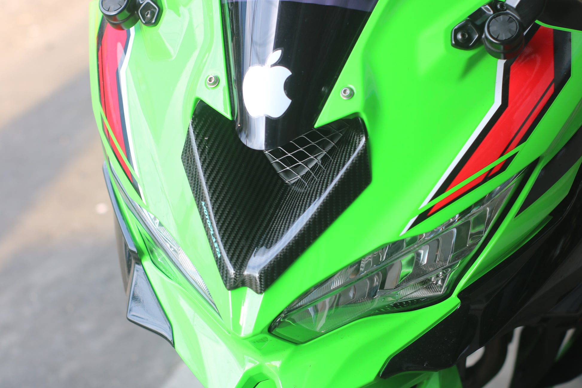 MOTOPLASTA Air Ram Kawasaki ZX25R, ZX25RR, ZX4RR Carbon Model ZX6