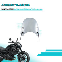MOTOPLASTA Windscreen Kawasaki Eliminator 450, 500
