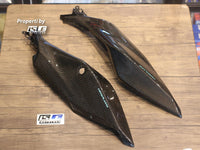 MOTOPLASTA Rear Side Body Belakang Carbon Kawasaki New Ninja 250 FI '18-Up