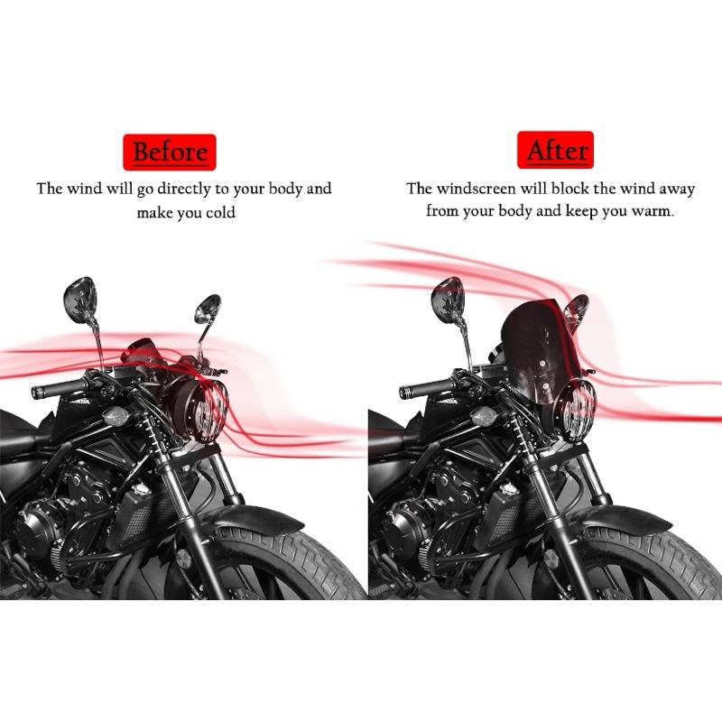 MOTOPLASTA Windshield Visor Honda Rebel CMX 500 Spain Original Visor Windscreen