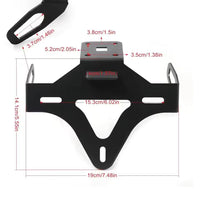 MINNAMOTO Tail Tidy Kawasaki Z1000 14- with License Plate Lamp Dudukan Plat