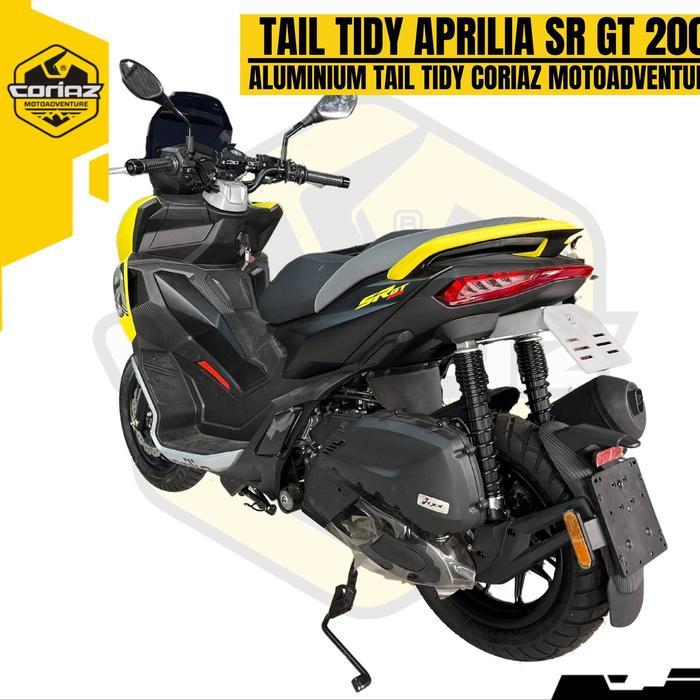 Tail Tidy Aprilia SR GT 200 - Hitam