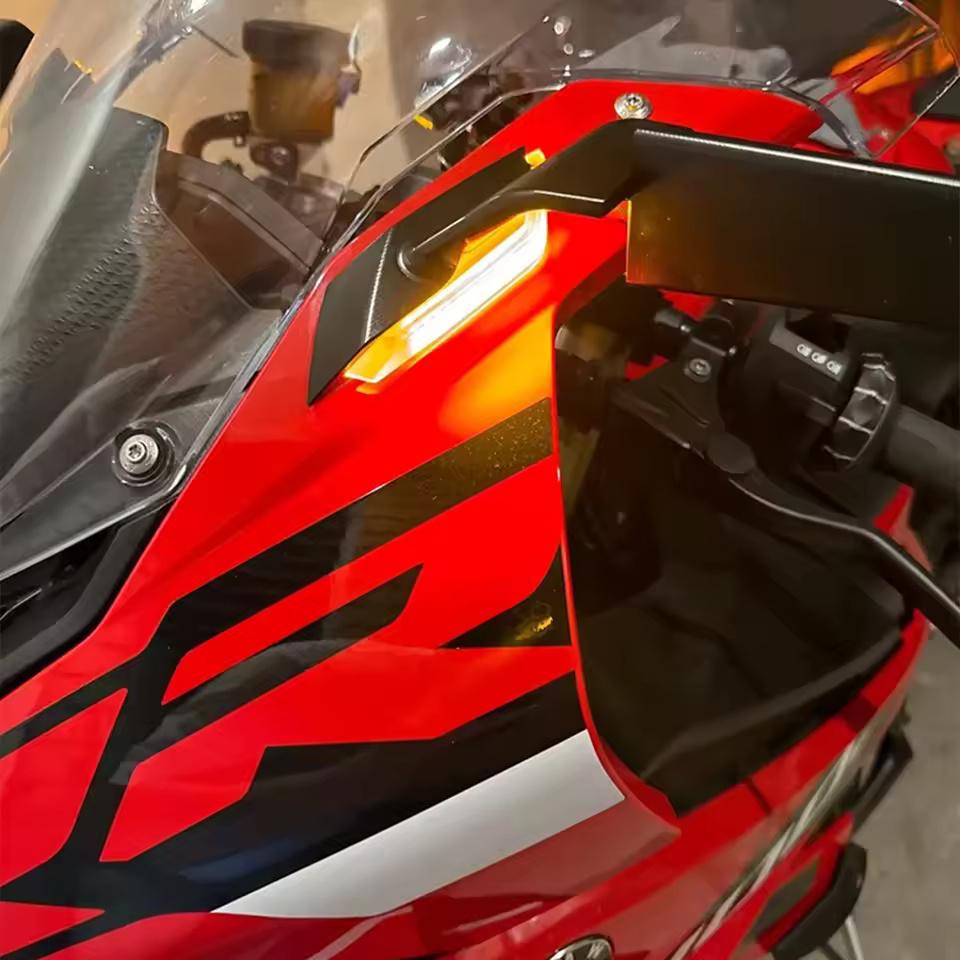 MINNAMOTO Mirror Blanking Plates Cover with Sein Ducati Panigale V4
