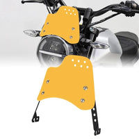 MOTOPLASTA Windscreen Naked Universal High Center / High Side Holes Visor Windshield