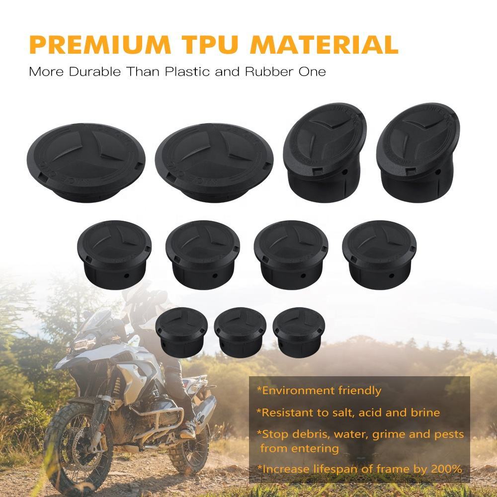 MOTOPLASTA Frame Hole Cover Set BMW R1200 / R1250 GS ADV Adventure