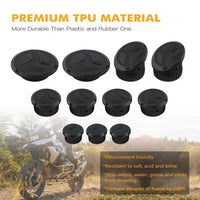 MOTOPLASTA Frame Hole Cover Set BMW R1200 / R1250 GS ADV Adventure