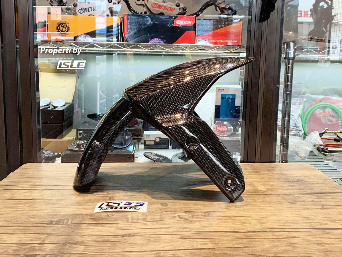 MOTOPLASTA Spakbor Depan Carbon Kawasaki ZX10R, ZX6R 636, H2, Z1000, Z800