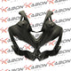 KABON Kedok Fairing Depan Carbon Kawasaki ZX25R, ZX25RR, ZX4R, ZX4RR Lapis Karbon Kevlar