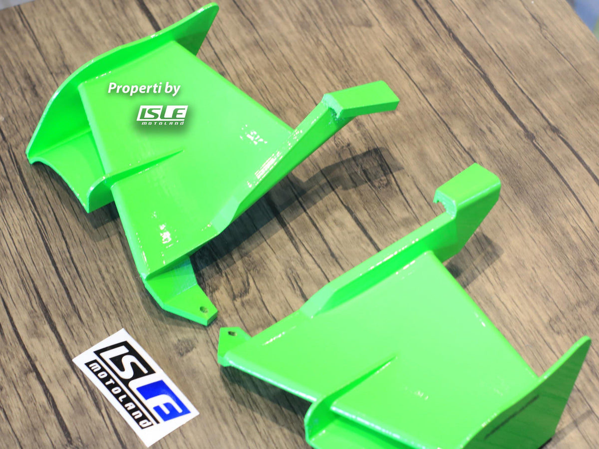 MOTOPLASTA Side Winglet Spoiler Model Aprilia Carbon Kawasaki ZX25R, ZX25RR, ZX4RR