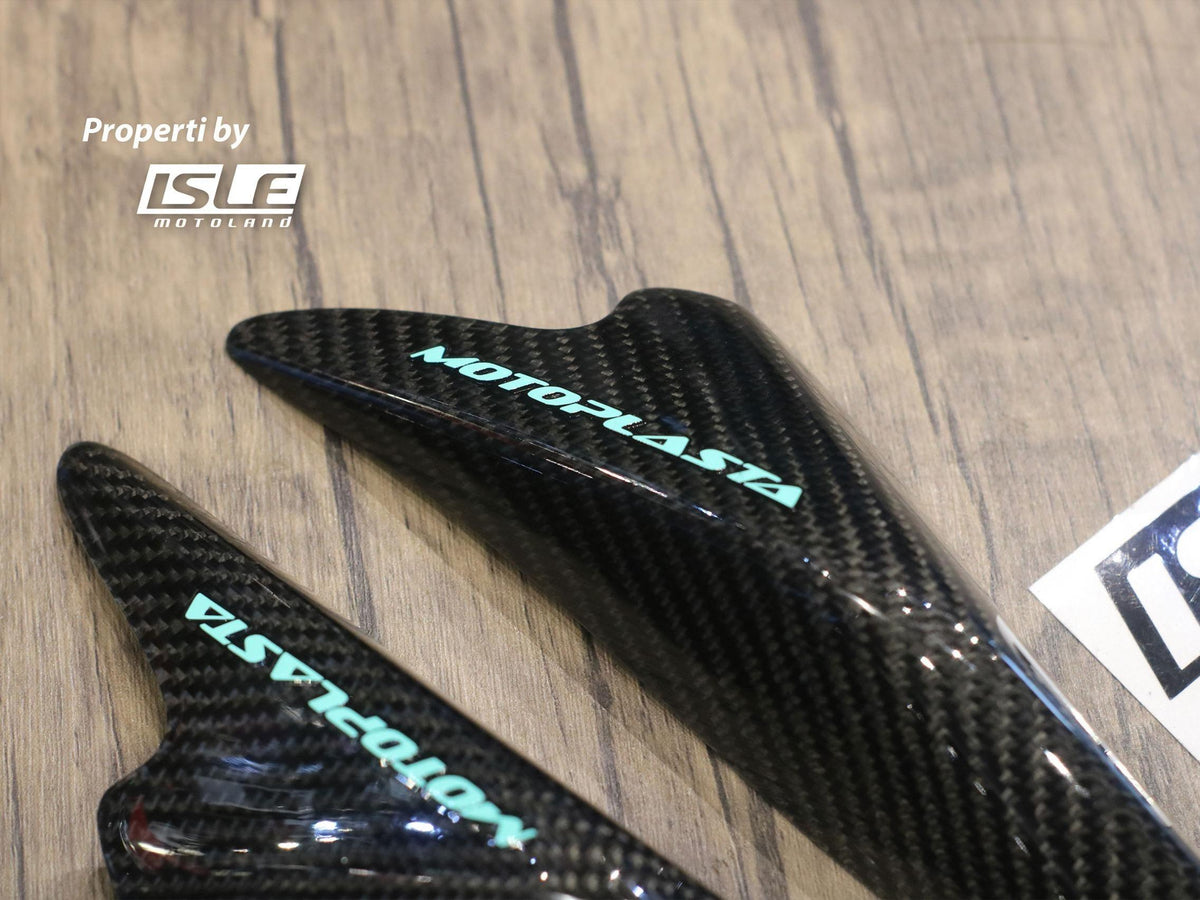 MOTOPLASTA Tail Slider Pelindung Body Belakang Carbon Kawasaki ZX25R, ZX25RR, ZX4RR Karbon