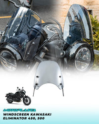 MOTOPLASTA Windscreen Kawasaki Eliminator 450, 500