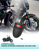 MOTOPLASTA Fender Extender Kawasaki Vulcan S 650 Sambungan Spakbor Depan