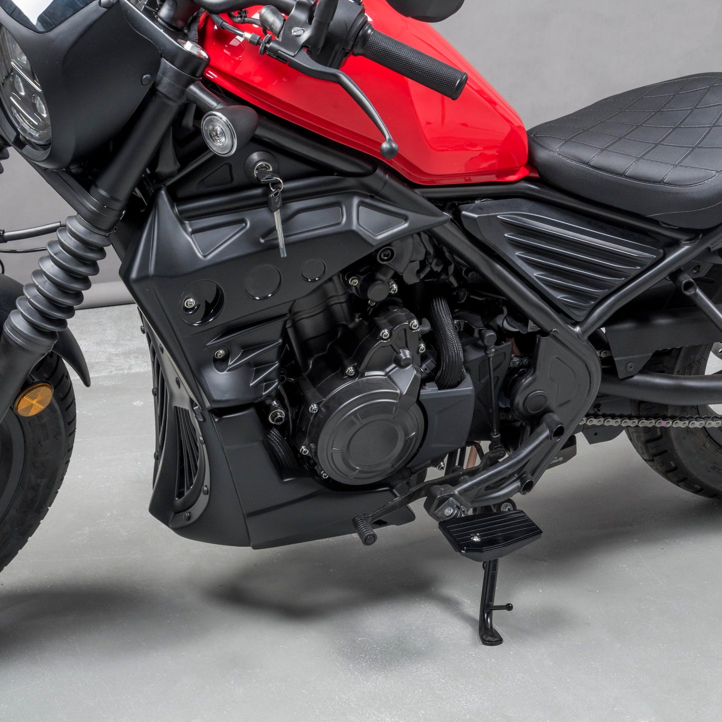 URRA Footboard Footstep Extension Honda Rebel CMX 500 Alluminium Pelebar Pijakan Kaki