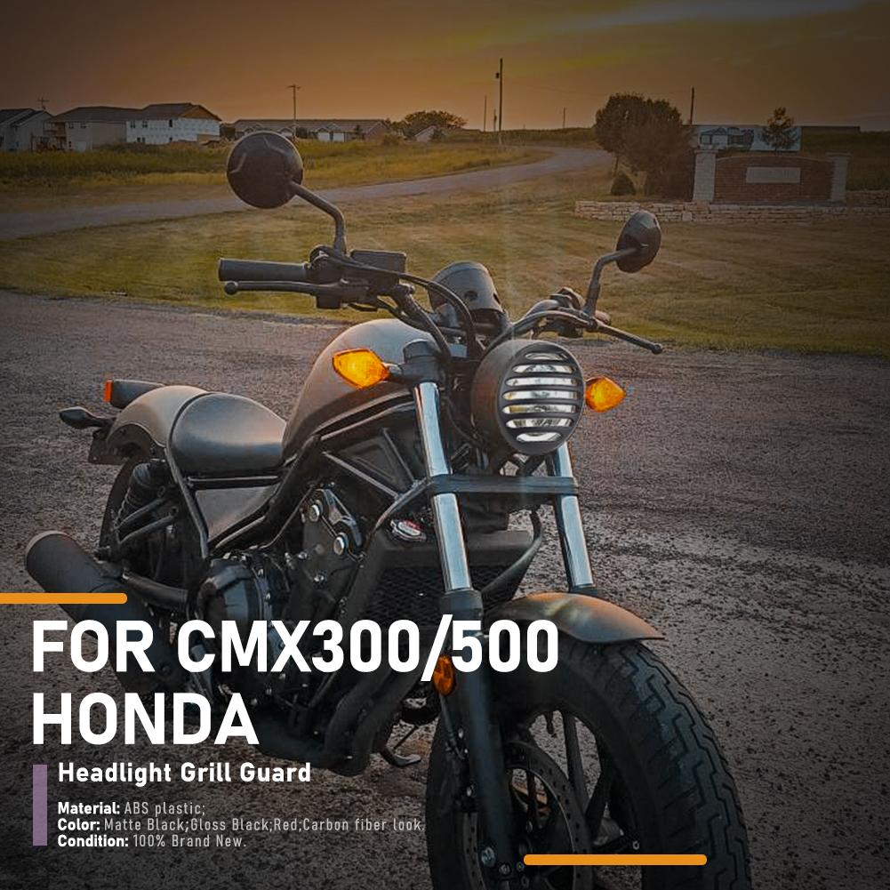 MOTOPLASTA Headlight Guard Cover Honda Rebel CMX 500