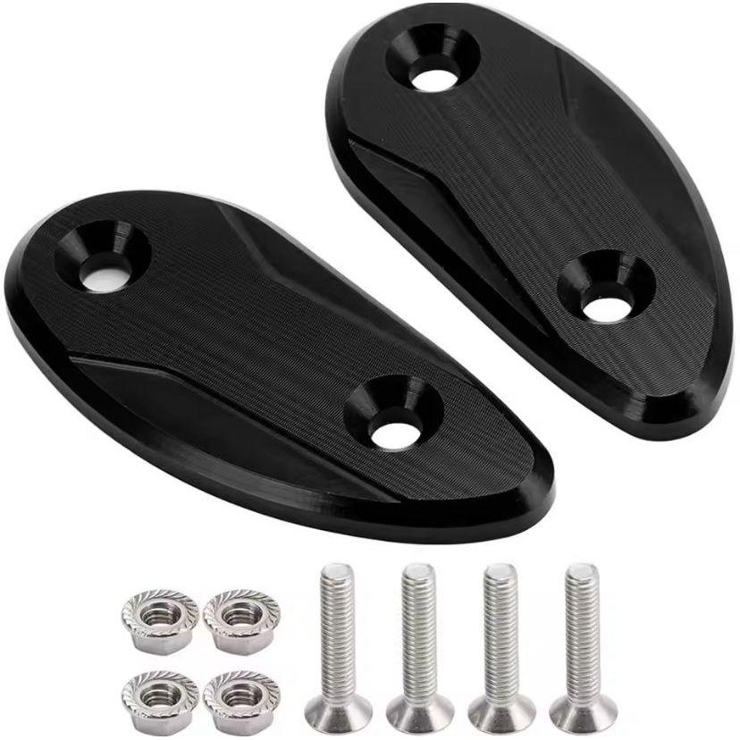 MINNAMOTO Mirror Blanking Plate Cover Honda CBR1000RR 08-16, 17-20, 21-Up