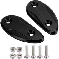 MINNAMOTO Mirror Blanking Plate Cover Honda CBR1000RR 08-16, 17-20, 21-Up