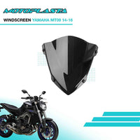 MOTOPLASTA Windscreen Yamaha MT09 14-16 / 21-23 / 24-Up