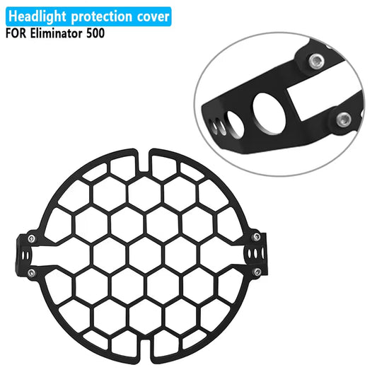URRA Headlamp Guard Kawasaki Eliminator 500 Pelindung Lampu Depan