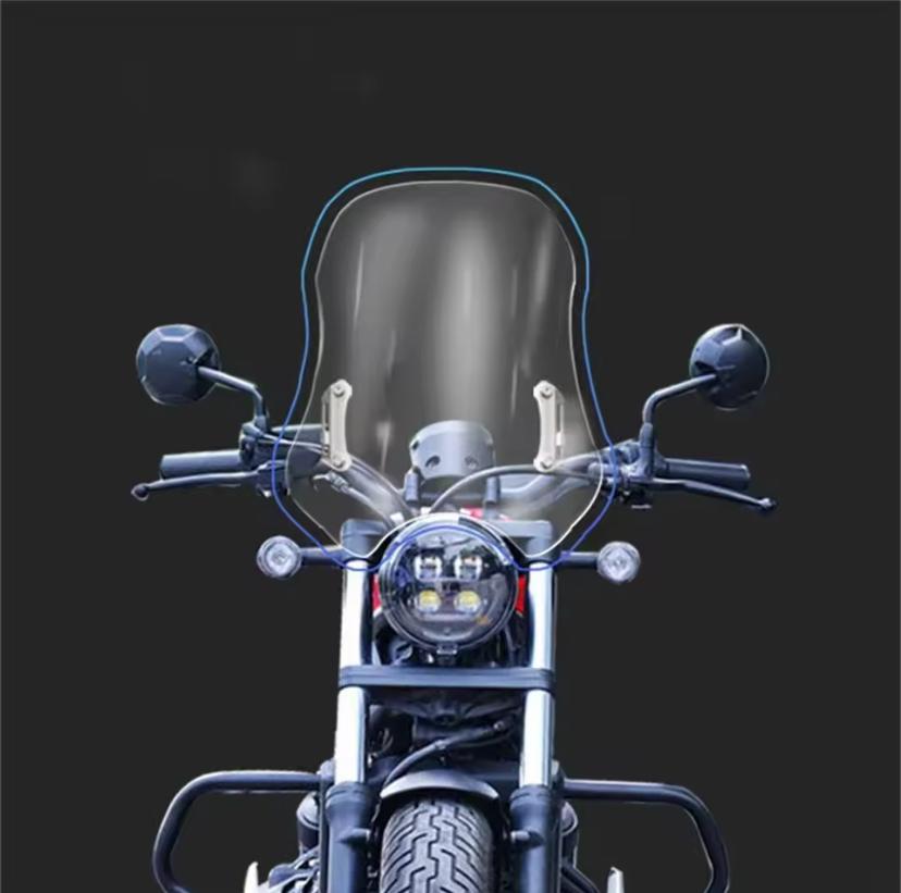 MOTOPLASTA Windscreen Touring Honda Rebel CMX 500 Visor Windshield
