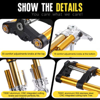 URRA USD Shock Depan Upside Down Harley Davidson Street Glide, Touring 14–23