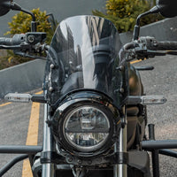 MOTOPLASTA Windscreen Mini Kawasaki Eliminator 450 / 500 SE - Smoke