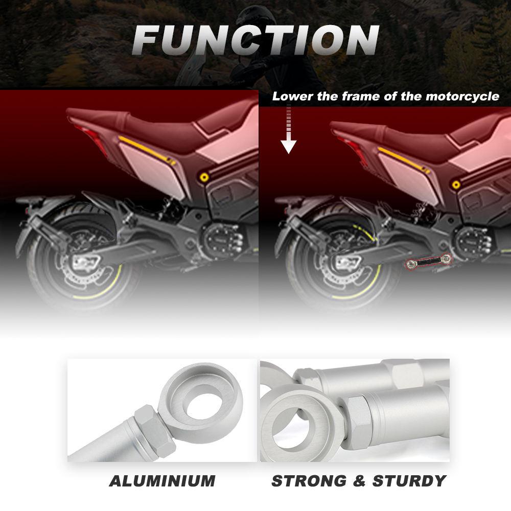 URRA Lowering Kit Yamaha YZF-R1 / YZF-R1S 15-18, YZF-R1 19-23, YZF-R1M 15-22, MT10 18-24, MT10 SP 24  Pemendek Shock Sok