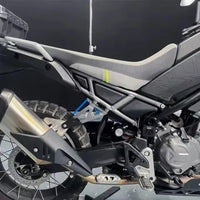 MINNAMOTO Exhaust Hanger + Hole Cover Footrest CF MOTO 450 MT