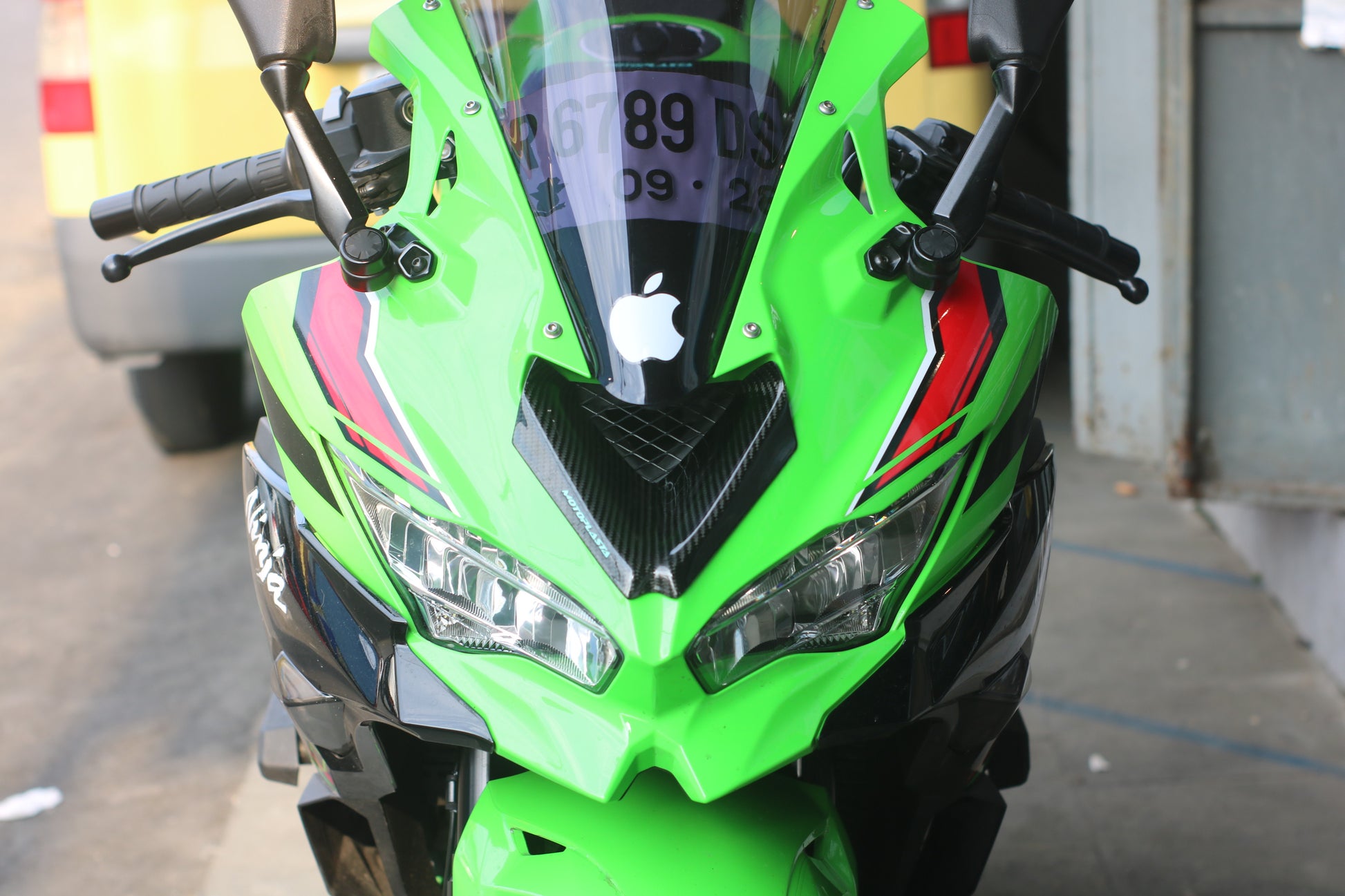 MOTOPLASTA Air Ram Kawasaki ZX25R, ZX25RR, ZX4RR Carbon Model ZX6